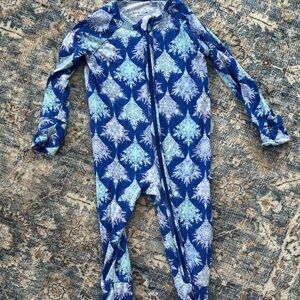 Hanlyn Collective 3/6 bamboo footed onesie